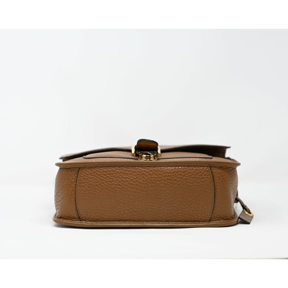 MICHAEL KORS COOPER Large School Satchel Leather Luggage Brown NWT $378 - Picture 5 of 8